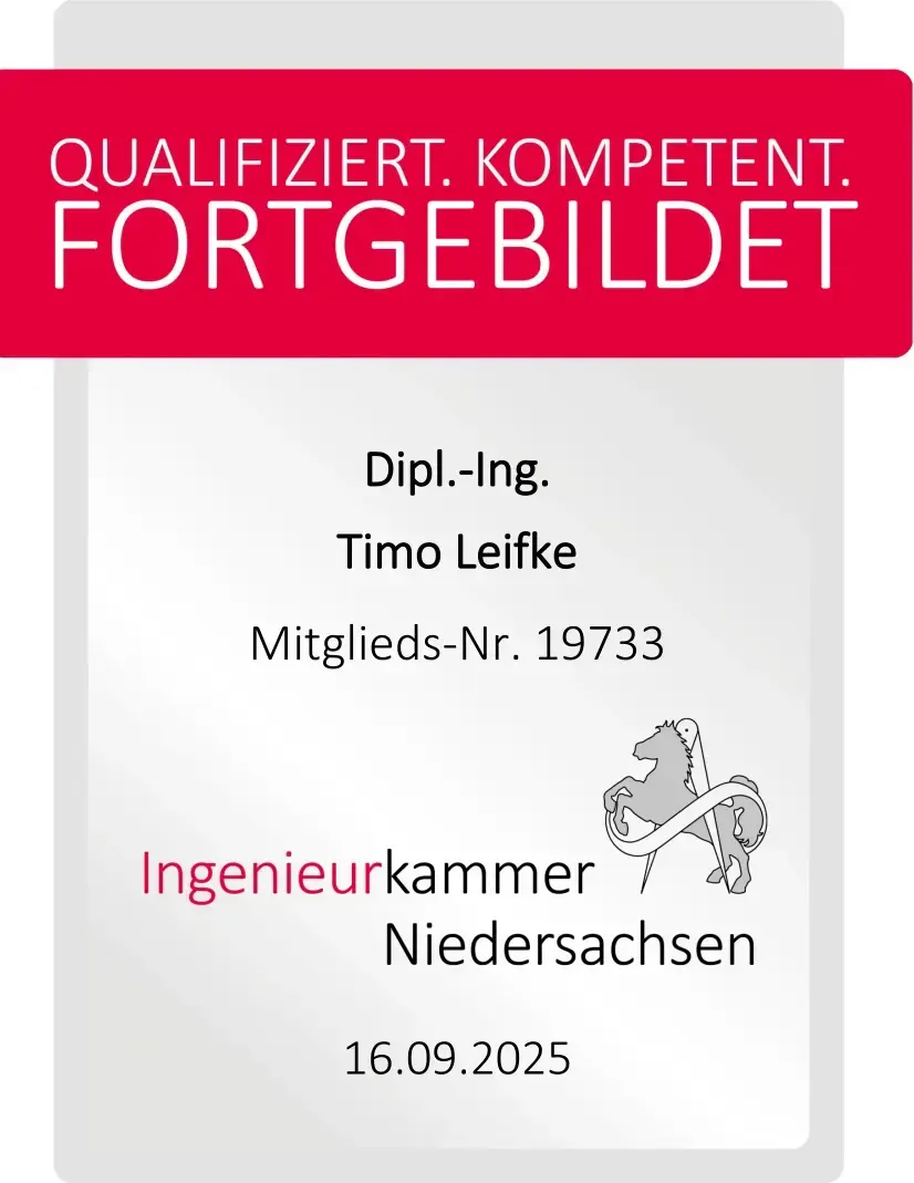 Fortbildung Ingenieurkammer Niedersachsen